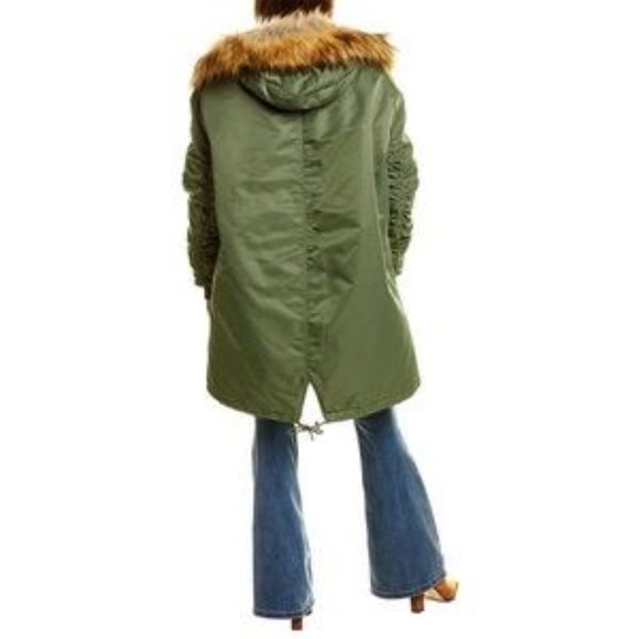 The Kooples Oversized “Leased” Parka | Sz 1/XXL - Picture 3 of 11